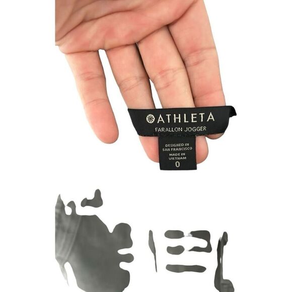 Athleta Farallon Gray Jogger Size 0 Athletic Athleisure Workout Fitness Yogi - Picture 3 of 11